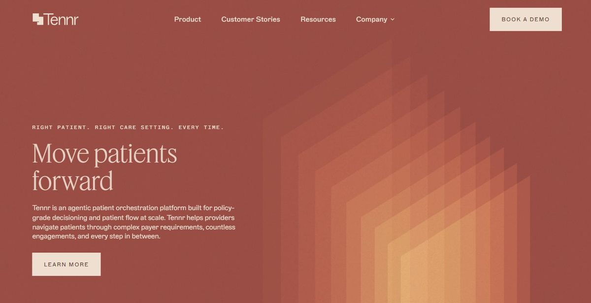 Tennr product site
